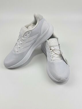 Adidas All White Running Shoes Men’s Size 11.5 Lightweight Sneakers New